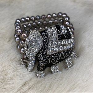 ELEPHANT SPARKLE BLING BRACELET